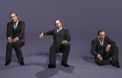 【全网独家】绝命律师写实男性数字人 次世代好莱坞演员 打电话夸夸其谈动画