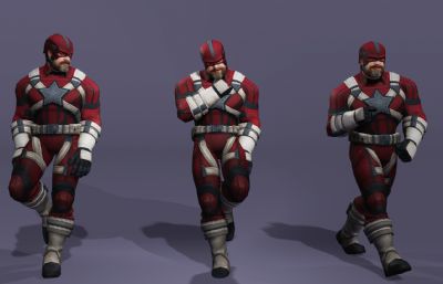 雷霆特攻队红色守卫者 苏联队长盾牌 漫威次世代猛男壮汉