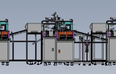 MINI半导体卷盘包装分拣流水线
