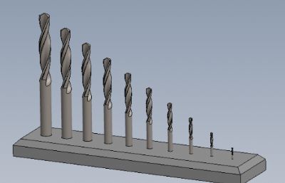 钻头套装 1-10毫米