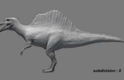 Spinosaurus棘龙,剑龙