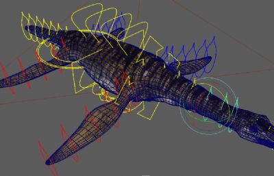 Plesiosaurus蛇颈龙