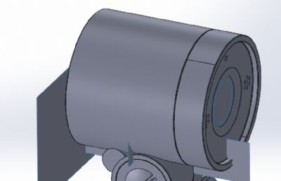 监控摄像头-圆筒吊装