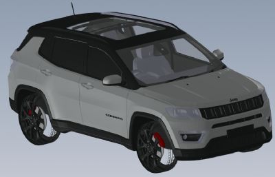 JEEP COMPASS 2021简易轿车造型