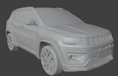 JEEP COMPASS 2021简易轿车造型