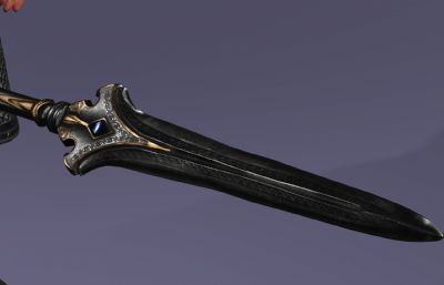 写实风格《三国演义》银盔银甲赵云3d模型,有一套持枪连招攻击,多格式