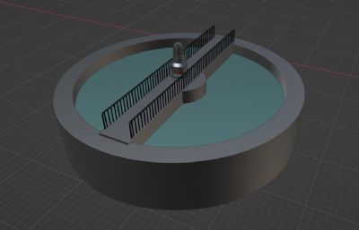 水厂污泥沉淀池