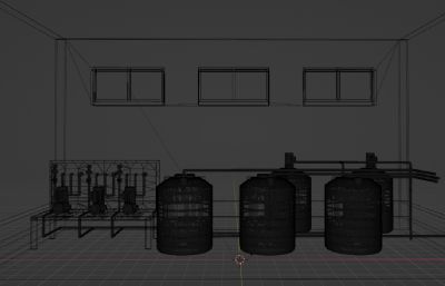 水厂泵站加药间 消毒间