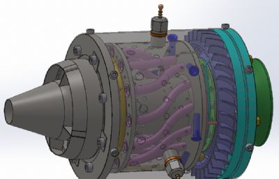 雷恩MW54燃气涡轮发动机