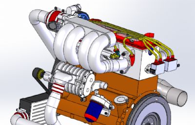 双涡轮增压发动机