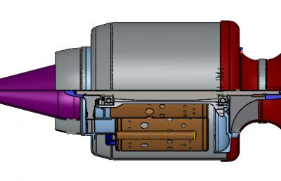 RC涡轮喷气发动机
