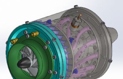 雷恩MW54燃气涡轮发动机
