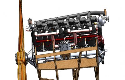 引擎发动机 单发动机