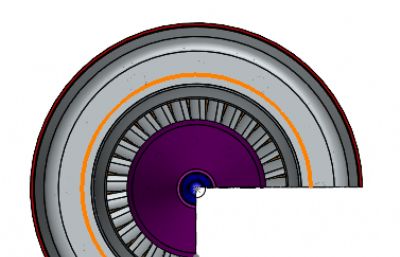 RC涡轮喷气发动机
