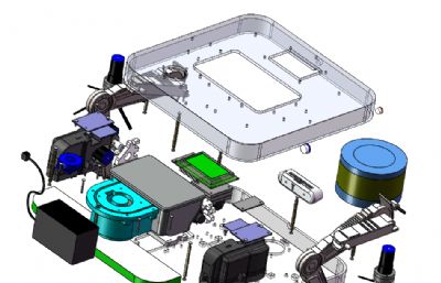 爬楼清洁机器人