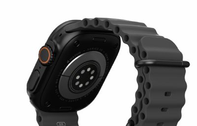苹果Apple Watch ultra 3智能手表,渲染完成