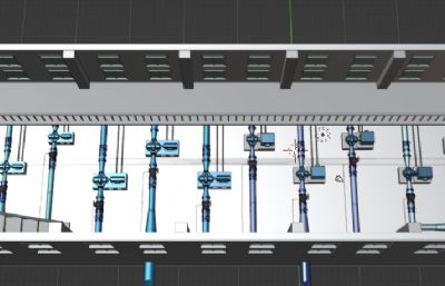 水厂泵站供水泵房