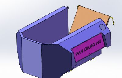 蟒式电动八驱车辆总装STEP