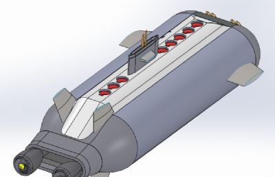 水下航行的潜水艇