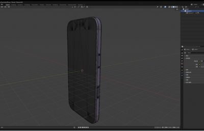 iPhone 17手机blender模型
