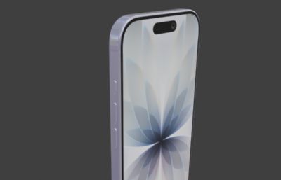 iPhone 17手机blender模型