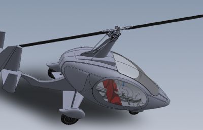 自转旋翼机/四座小型飞机