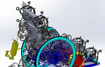 凯伦的蒸汽朋克轮椅