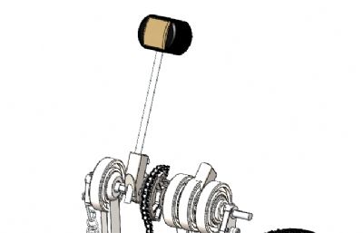 架子鼓单踩踩锤