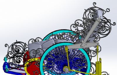 凯伦的蒸汽朋克轮椅