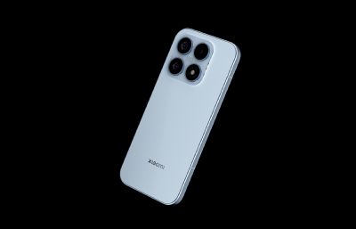 小米17智能手机C4D模型