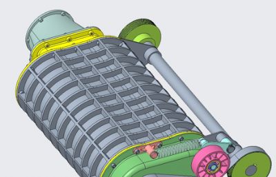 6.2L V8发动机的容积式压缩机