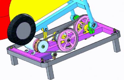 儿童摇摇车结构