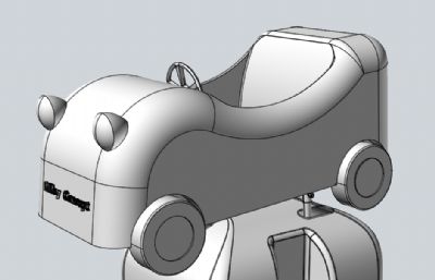 儿童摇摇车结构