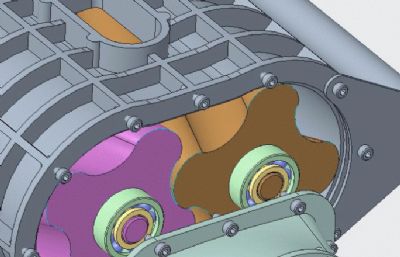 6.2L V8发动机的容积式压缩机