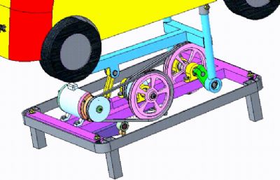 儿童摇摇车结构