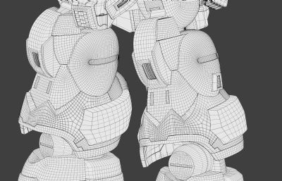 《机动战士高达：水星的魔女》-MD-0031L迪兰扎劳达专用机3D模型