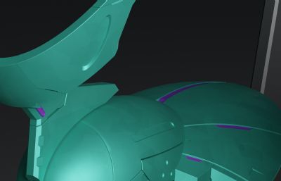 《机动战士高达：水星的魔女》-MD-0031L迪兰扎劳达专用机3D模型