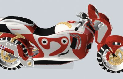 斯克拉奇的摩托车