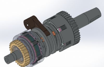车床离合器结构