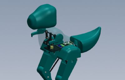 仿生双足恐龙机器人