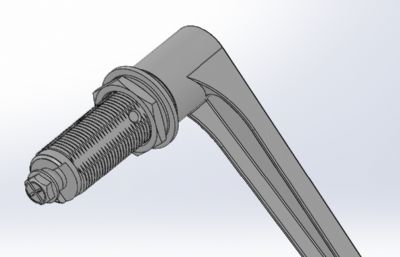 L型拉手锁锁体50mm
