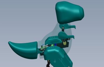 仿生双足恐龙机器人