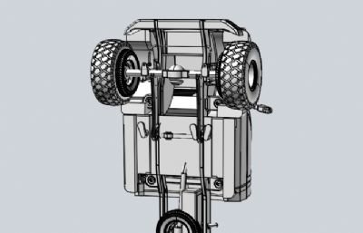 RAM单排驾驶室底盘车架