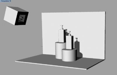 洗护瓶子,洗发露,产品设计建模渲染