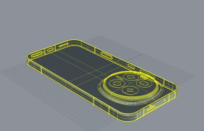 荣耀magic 8外观模型