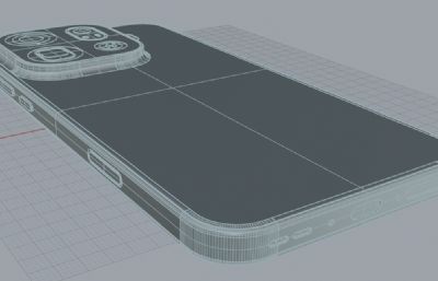 OPPO Find X9 Pro外观模型