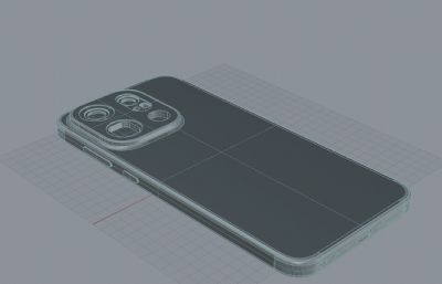 OPPO Find X9外观模型