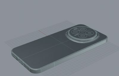 荣耀magic 8外观模型