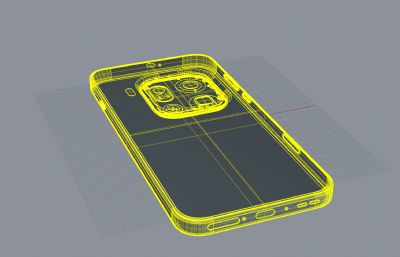 OPPO Find X9 Pro外观模型