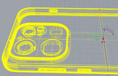 OPPO Find X9外观模型